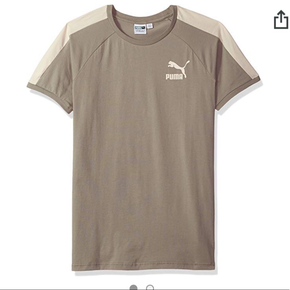 MENS PUMA t7 slim cut tee, S